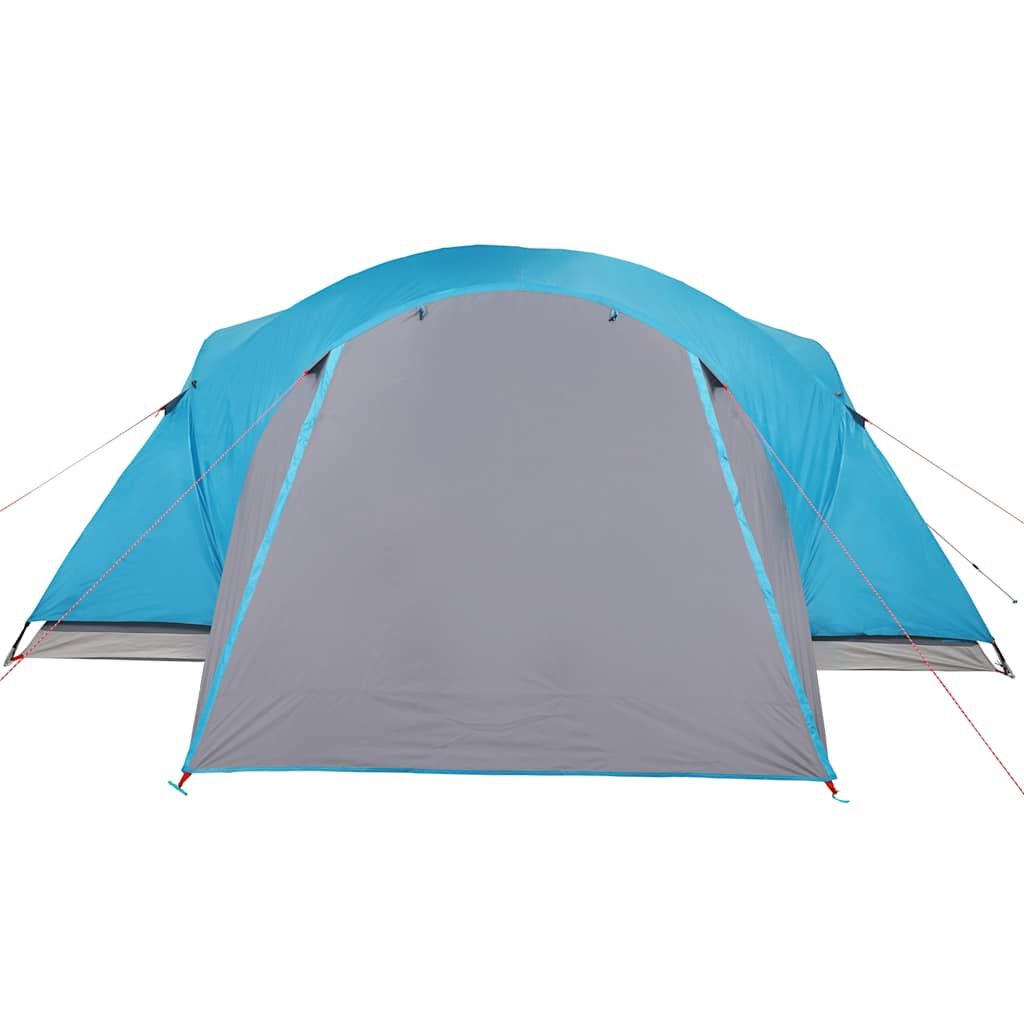 VidaXL 8-Persoons Tent Blauw - Crossvent, Waterdicht - 40% Korting!