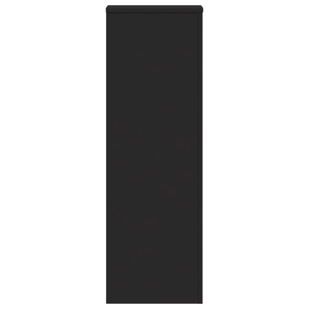 vidaXL Plantenstandaard Zwart - 60% Korting! (Beschadigd)