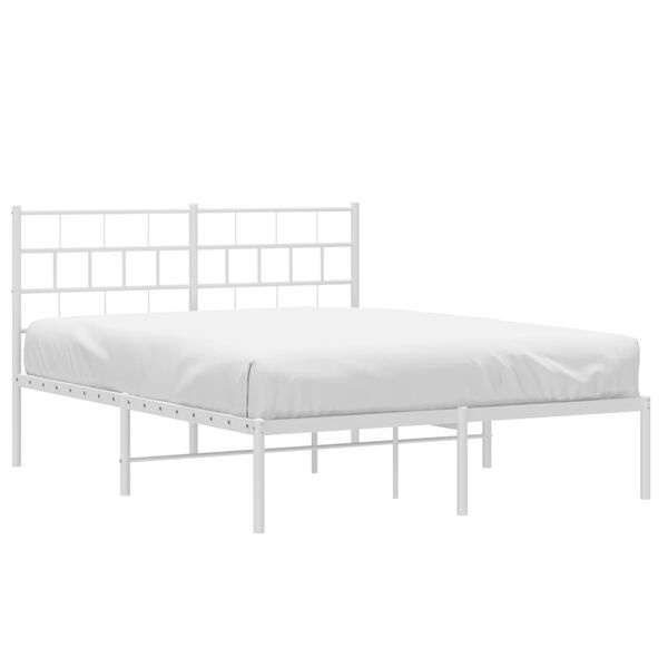 VidaXL Bedframe Wit 120x200 - INCOMPLEET - 71% Korting!