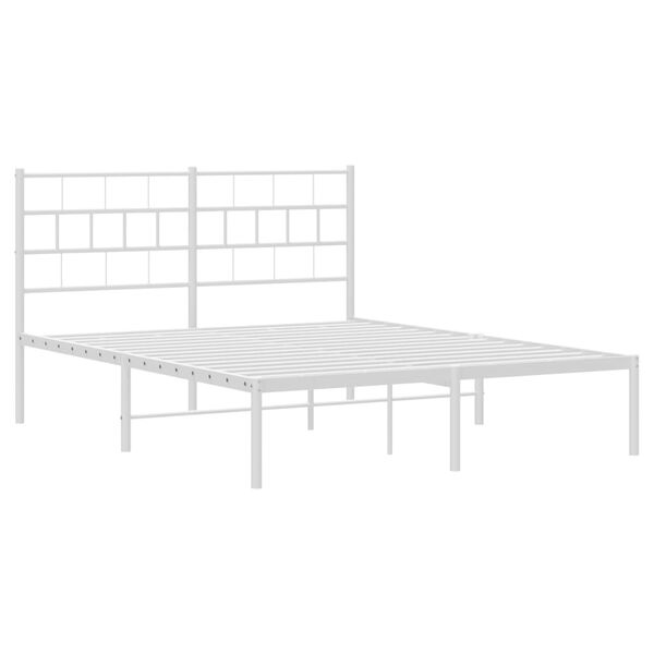 VidaXL Bedframe Wit 120x200 - INCOMPLEET - 71% Korting!