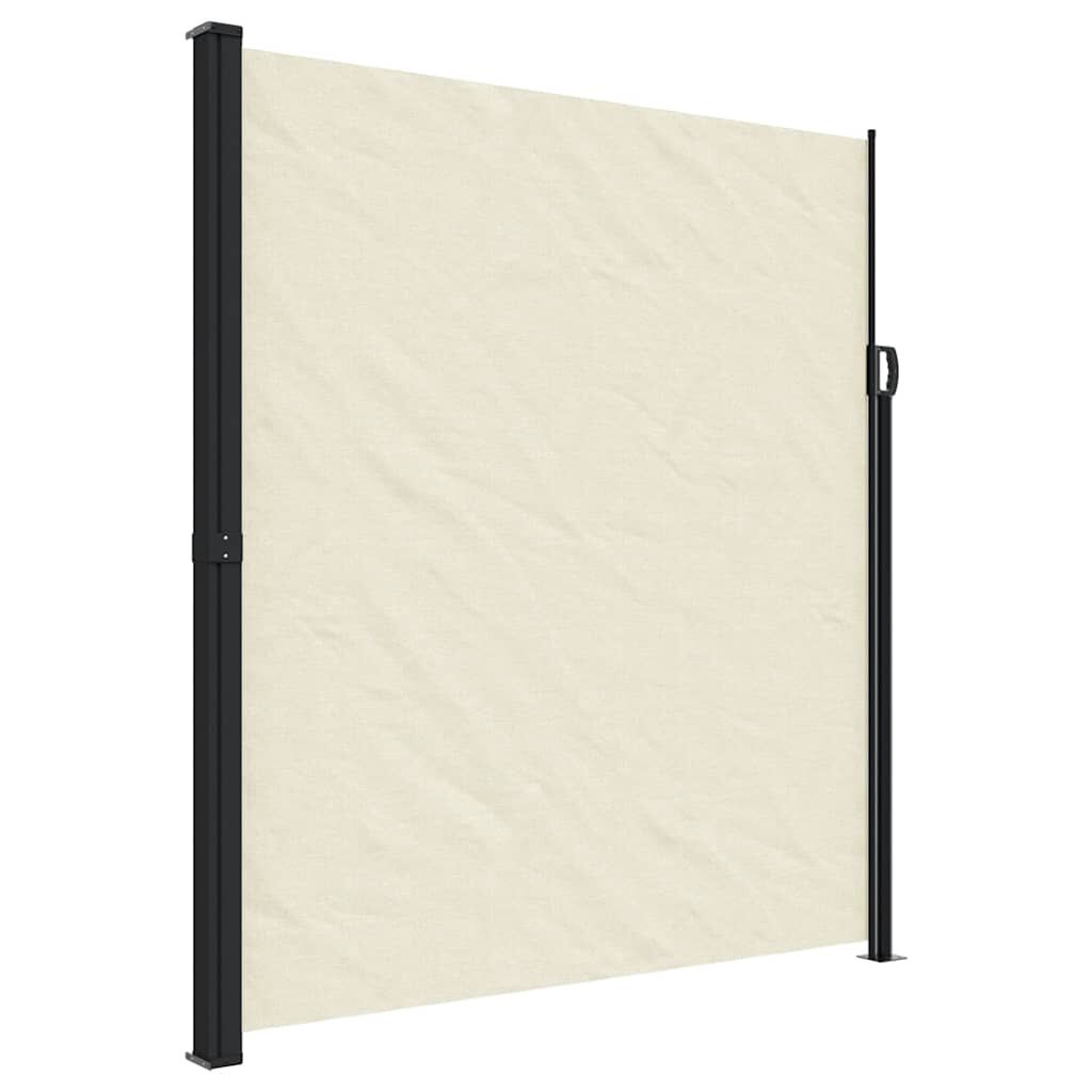 VidaXL Uittrekbaar Windscherm Crème 220x300cm - 40% Korting!