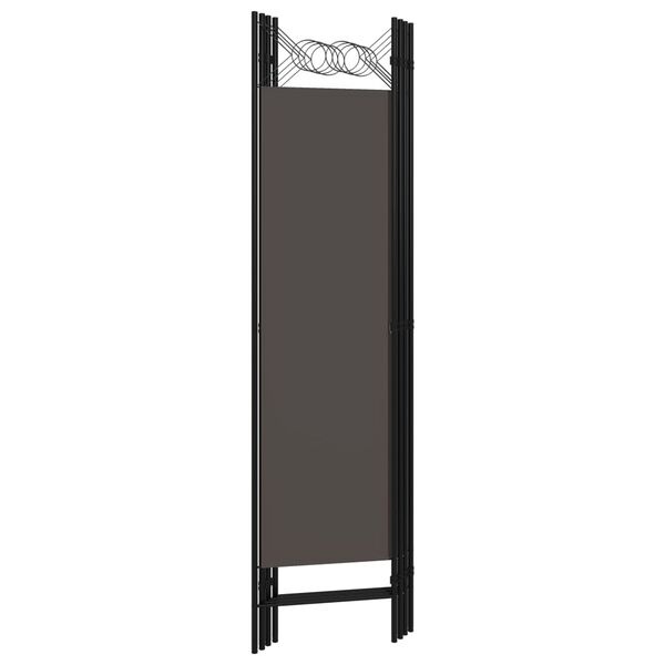 Kamerscherm 4 Panelen Antraciet 160x180cm - 40% Korting!