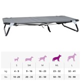 Hondenbed Lichtgrijs 90x55cm - 40% Korting! (Retour)