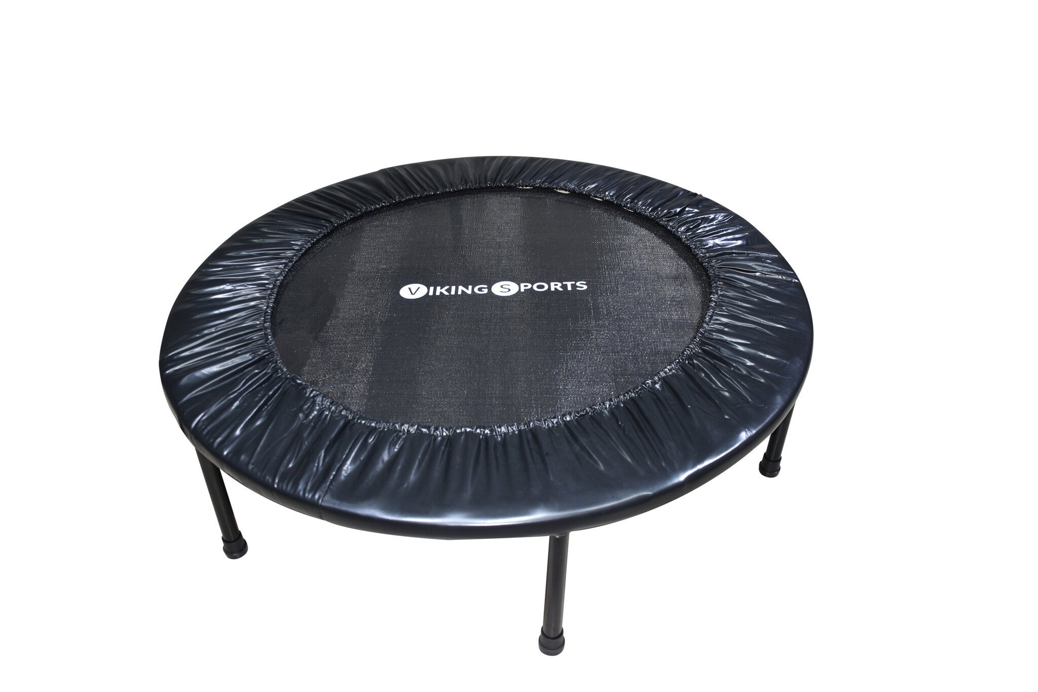 Fitness Trampoline Opvouwbaar 101cm - Zwart - 40% Korting!
