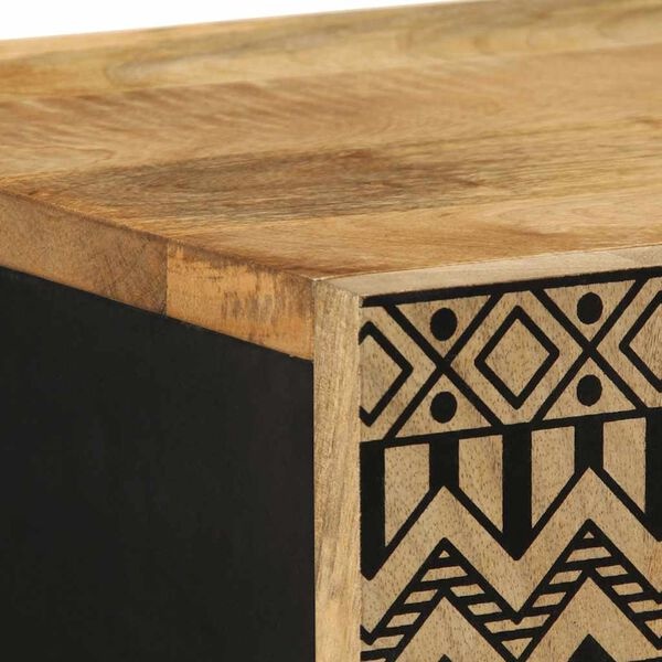 vidaXL Hoge Kast Mango - 40x33,5x110cm - 55% Korting!