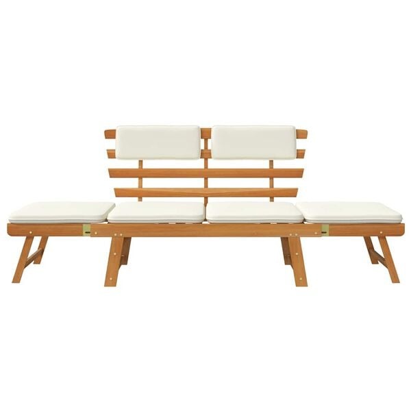 VidaXL Tuinbank/Ligbed Acaciahout 190cm - 40% Korting!