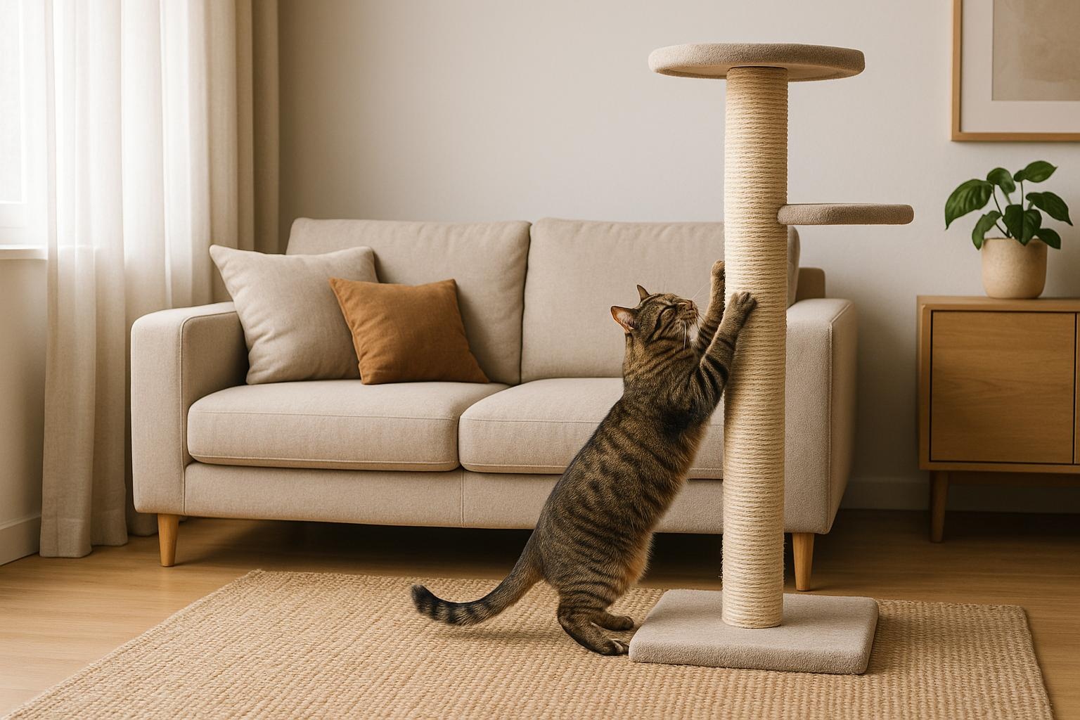 Waarom een krabpaal beter is dan je bank