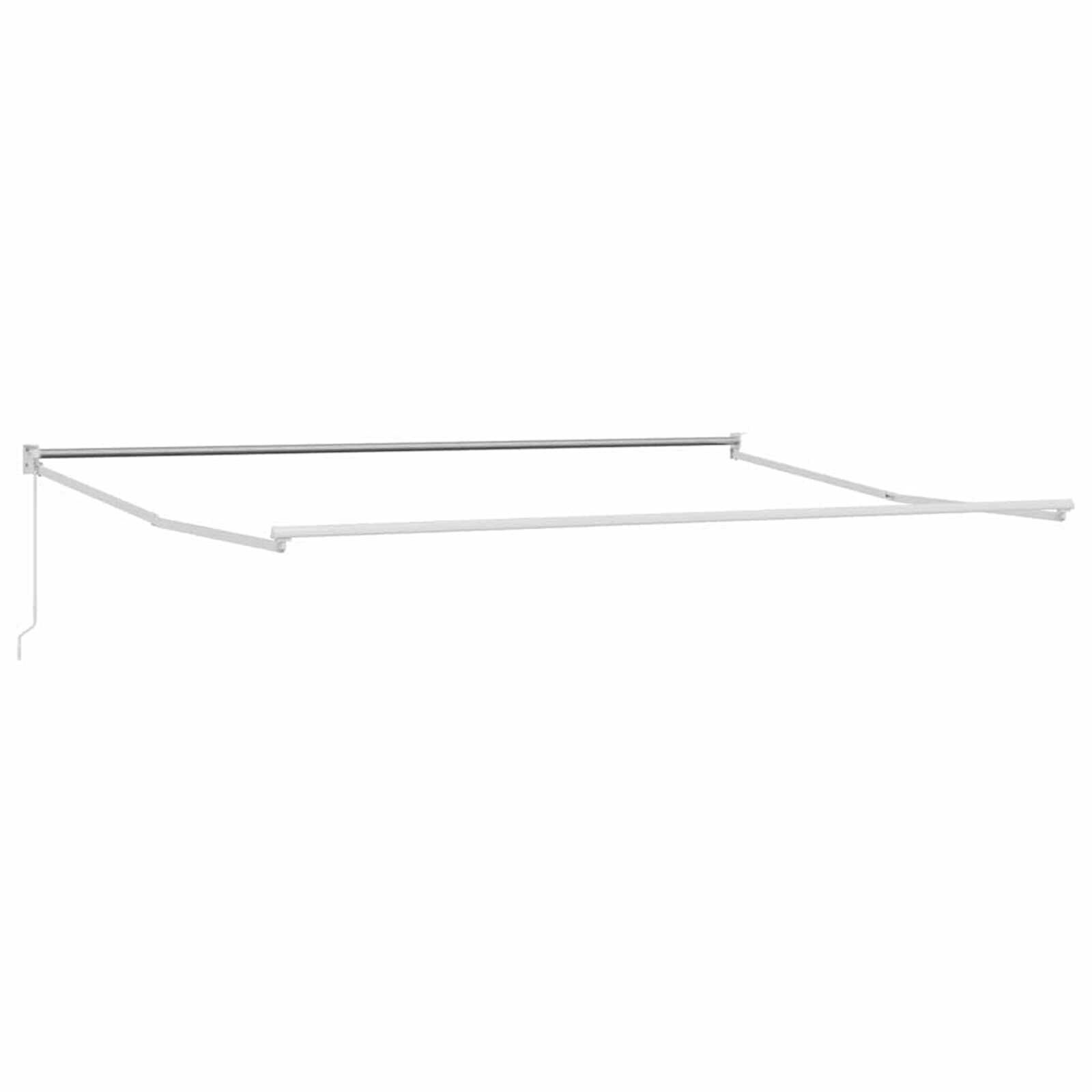 Markies Wit 4x3m Metaal - 46% Korting! Topdeal!