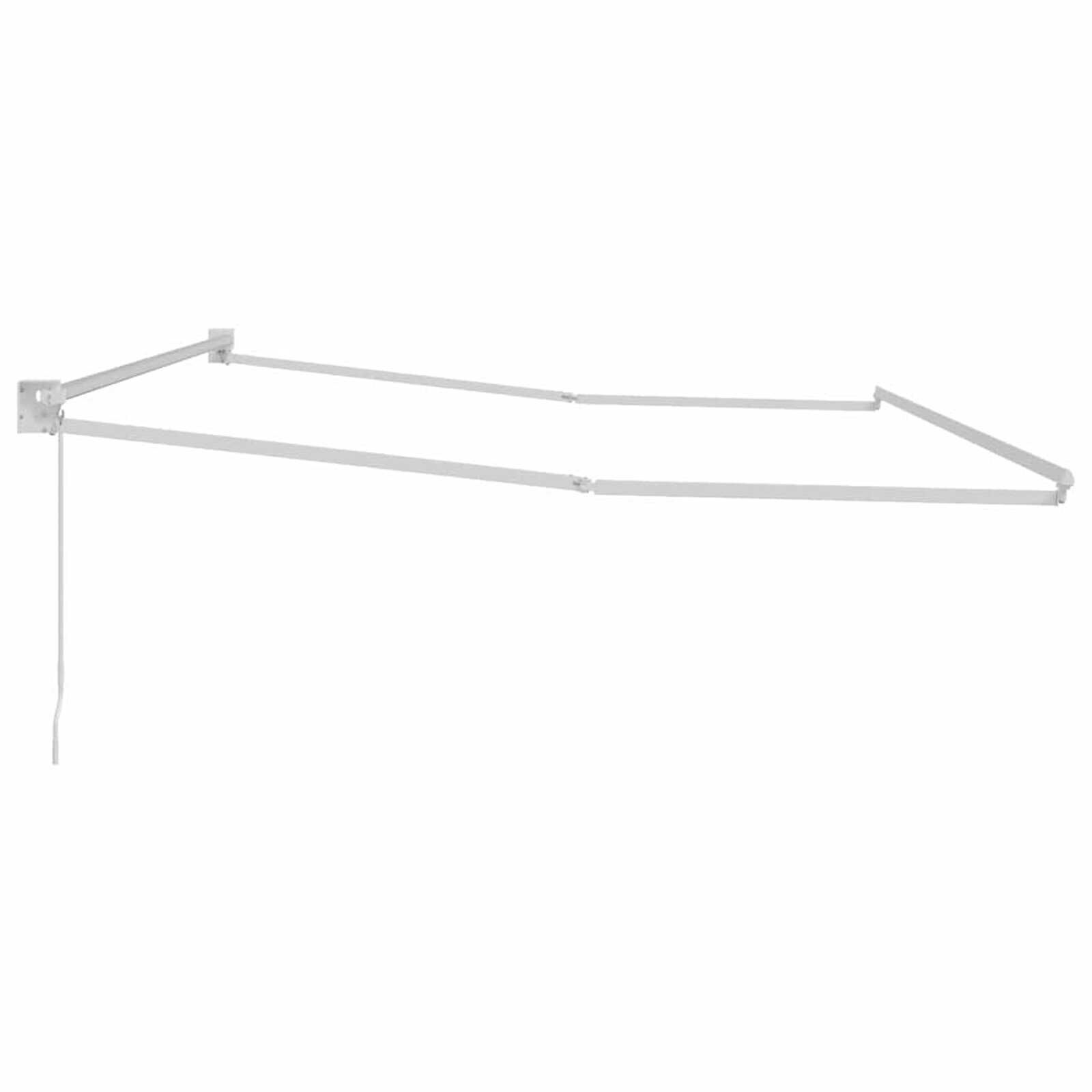 Markies Wit 4x3m Metaal - 46% Korting! Topdeal!