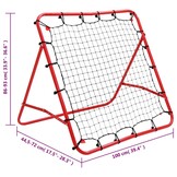 Voetbal Rebounder 100x100 cm - Verstelbaar - 46% Korting!