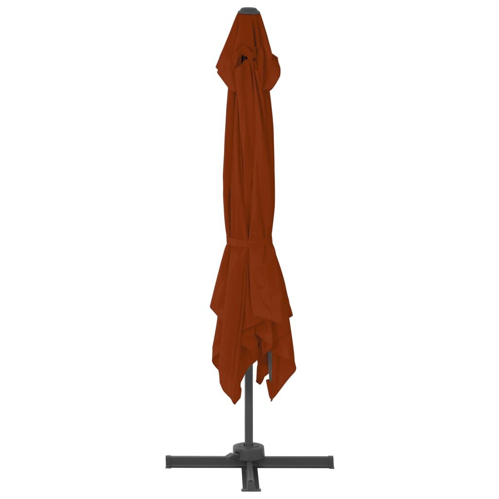 Zweefparasol 300x300 Terracotta - 46% Korting! (Retour)
