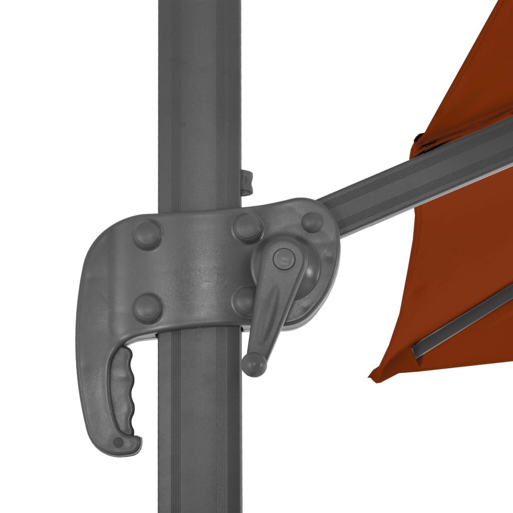 Zweefparasol 300x300 Terracotta - 46% Korting! (Retour)