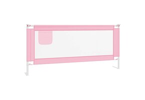 vidaXL Bedhekje Peuter Roze 200cm - 51% Korting!