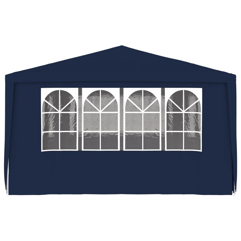 Partytent 4x6m Blauw - 40% Korting! (Zo Goed Als Nieuw)