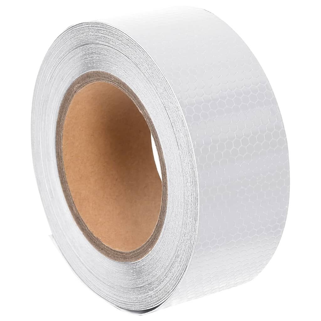 vidaXL Reflecterende Tape Wit 5cm x 20m - 40% Korting!