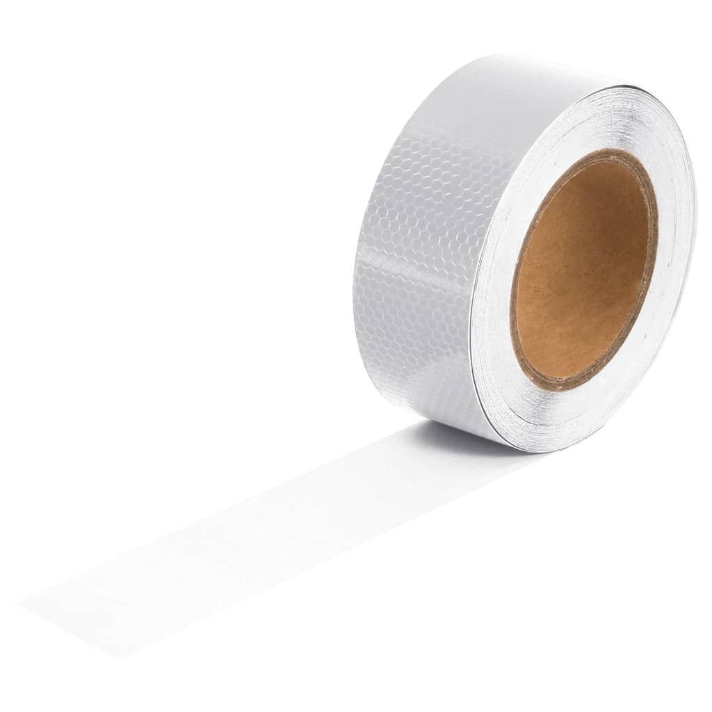 vidaXL Reflecterende Tape Wit 5cm x 20m - 40% Korting!