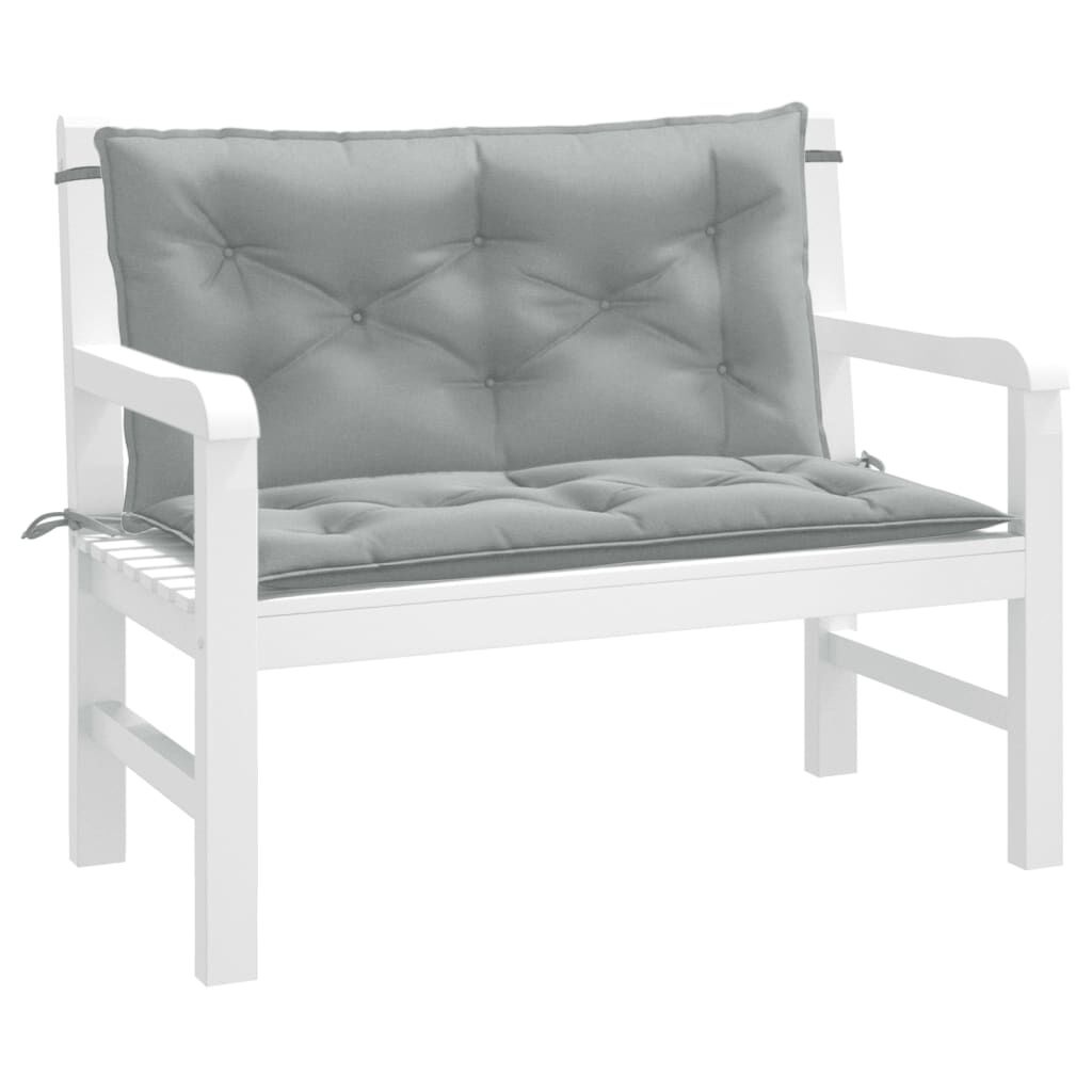 Tuinbankkussens 2 st. Lichtgrijs 100x50cm -51% Korting!