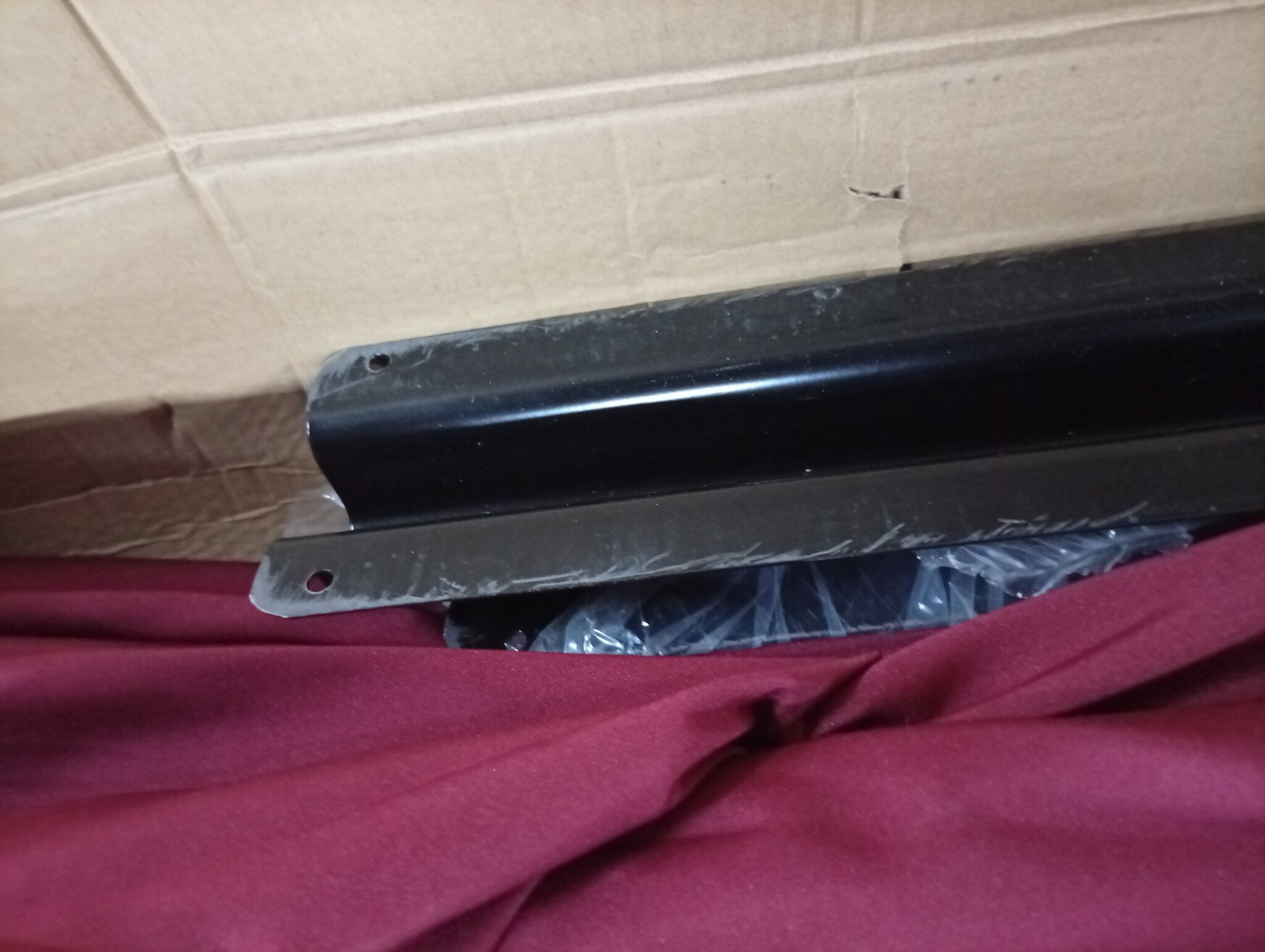 Zweefparasol 3x3m Bordeaux - Vurenhout - 59% Korting!