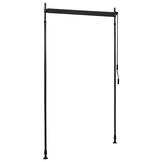 Rolgordijn Buiten 120x270 Antraciet - 56% Korting!