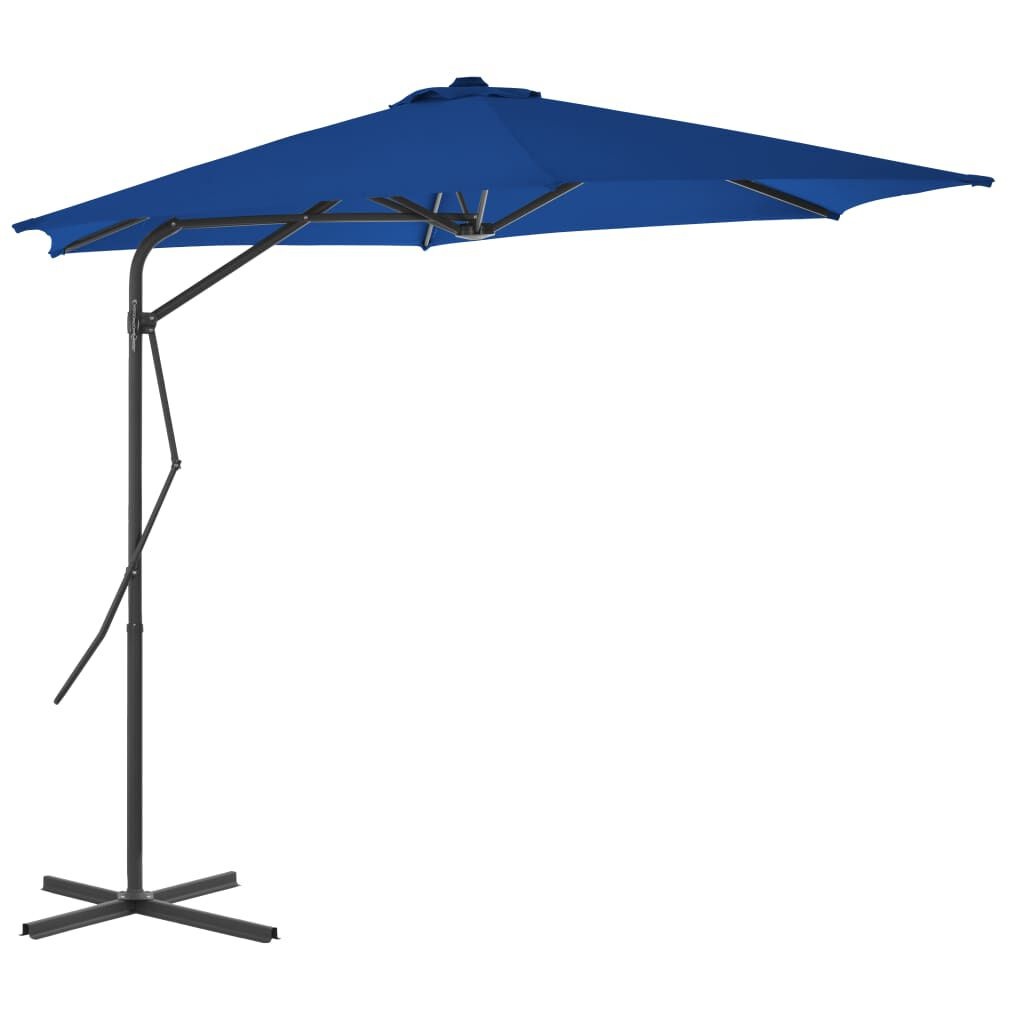vidaXL Parasol Blauw 300x230cm - 47% Korting!