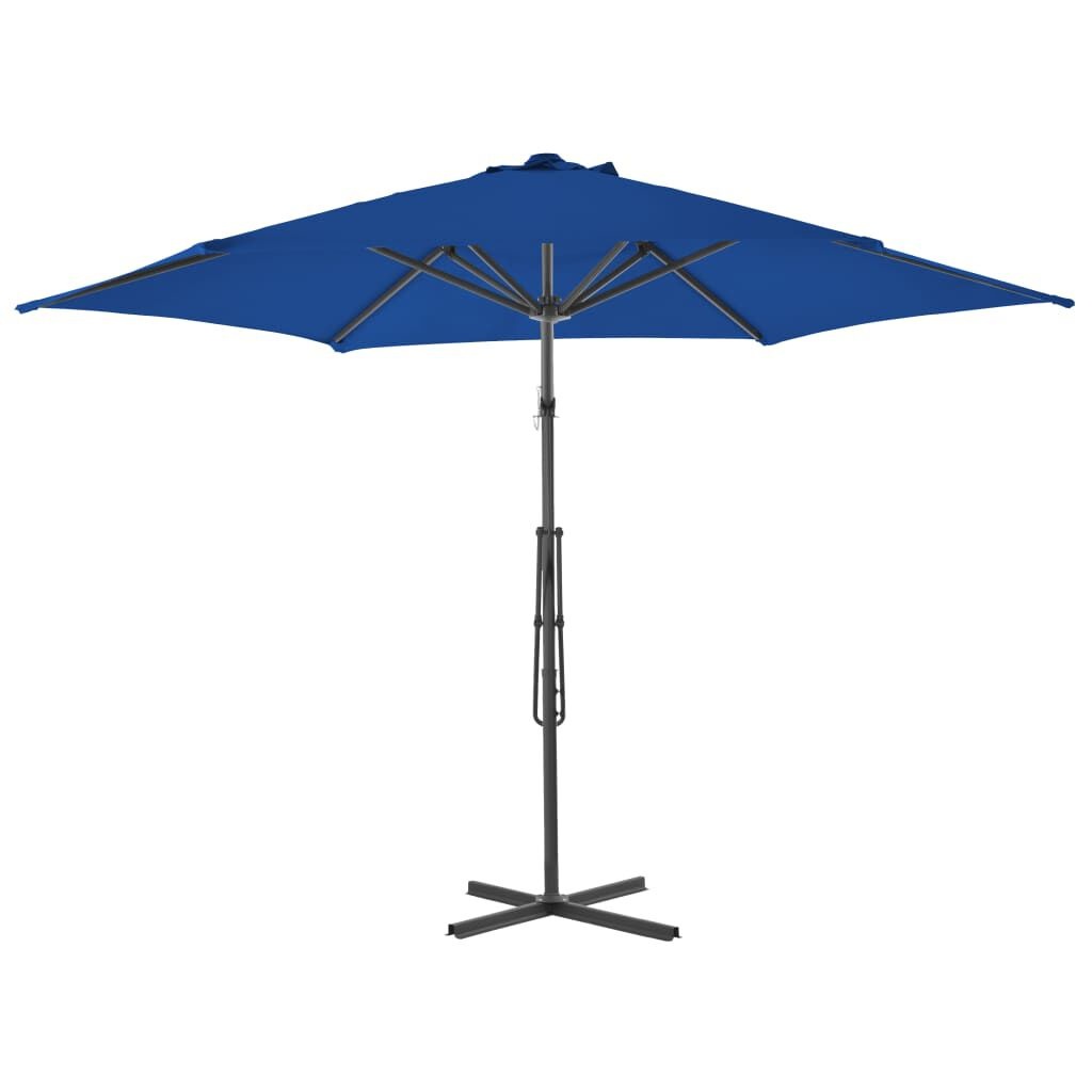 vidaXL Parasol Blauw 300x230cm - 47% Korting!