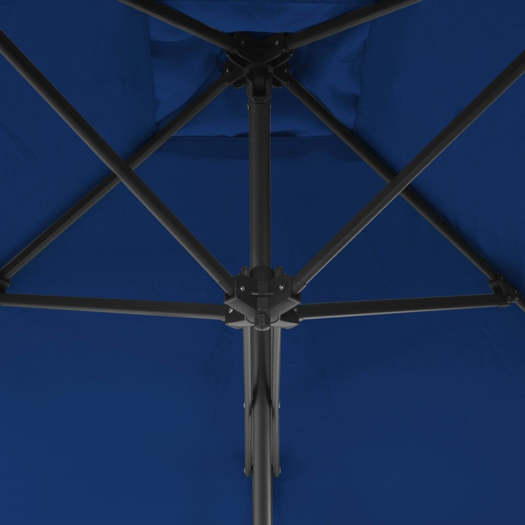 vidaXL Parasol Blauw 300x230cm - 47% Korting!