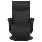 vidaXL Verstelbare Fauteuil Zwart Kunstleer - 40% Korting!