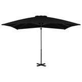 Zweefparasol 250x250 Zwart - 46% Korting! (Geretourneerd)