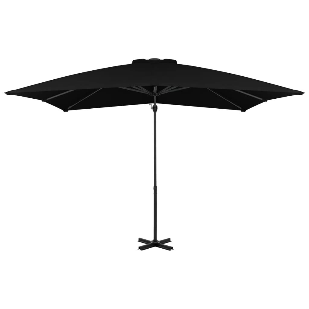 Zweefparasol 250x250 Zwart - 46% Korting! (Geretourneerd)