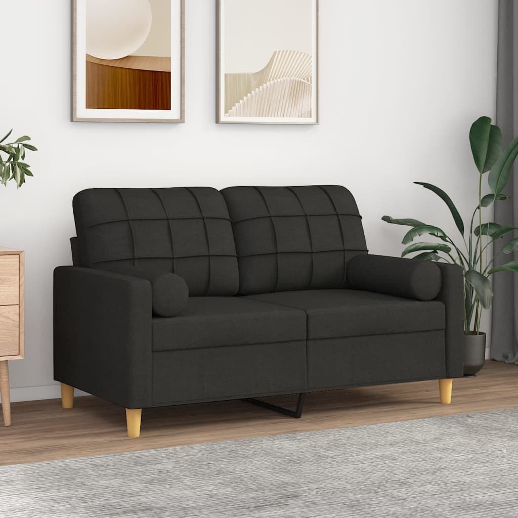 vidaXL Sierkussens Zwart (2 st) - 15x50cm - 56% Korting!