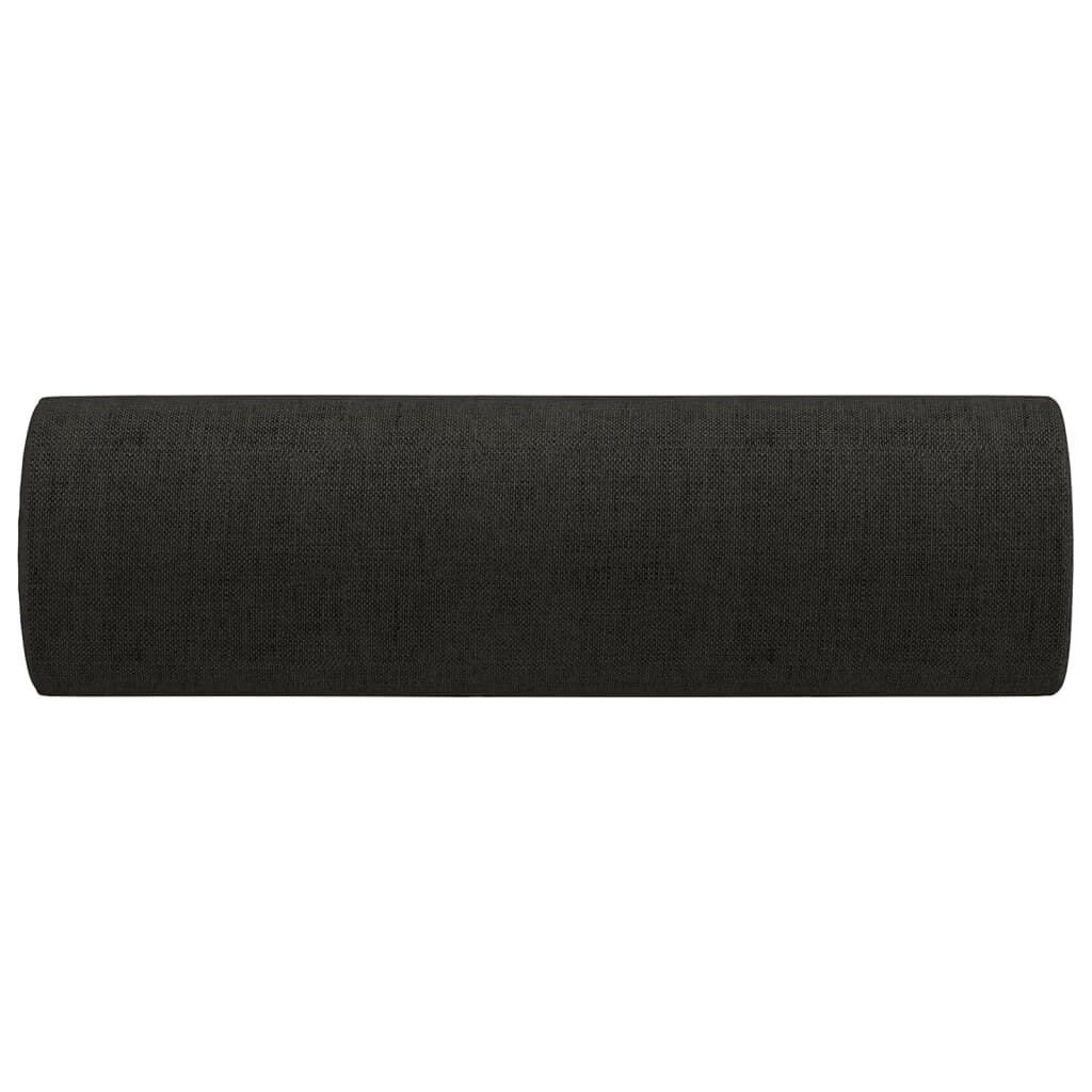 vidaXL Sierkussens Zwart (2 st) - 15x50cm - 56% Korting!