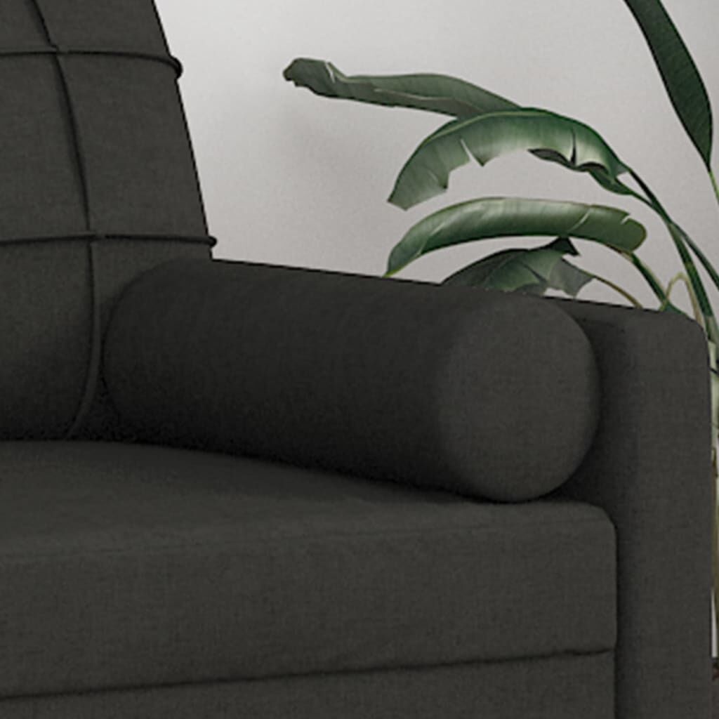 vidaXL Sierkussens Zwart (2 st) - 15x50cm - 56% Korting!