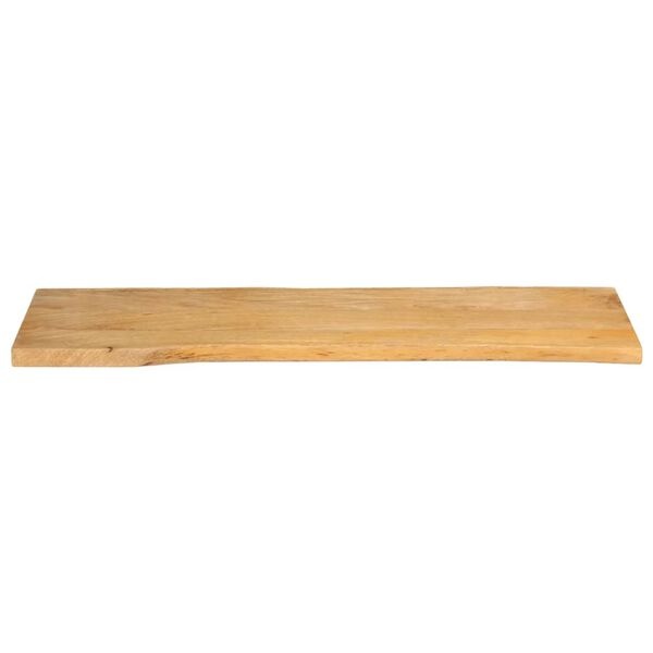 Mangohouten Tafelblad 110x40cm - Natuurlijke Rand - 51% Korting!