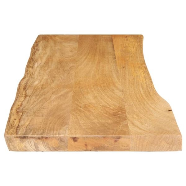 Mangohouten Tafelblad 110x40cm - Natuurlijke Rand - 51% Korting!