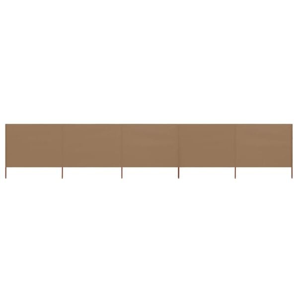 VidaXL Windscherm 600cm Taupe - 56% Korting! Zo Goed Als Nieuw