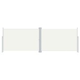 VidaXL Uittrekbaar Windscherm Crème 200x600cm - 40% Korting!