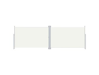 VidaXL Uittrekbaar Windscherm Crème 200x600cm - 40% Korting!