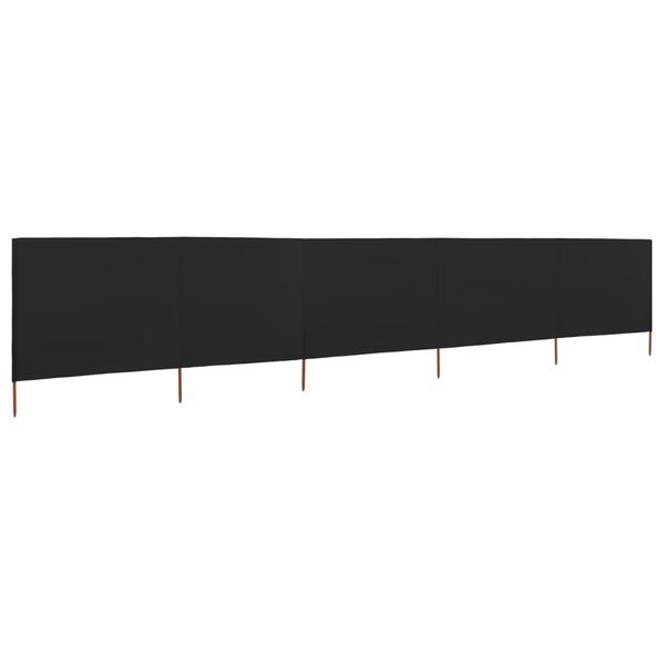 VidaXL Windscherm 600cm Zwart - 40% Korting! (Retour)