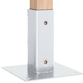 vidaXL Spokkels Vierkant 12st - Gegalvaniseerd Staal - 40% Korting!