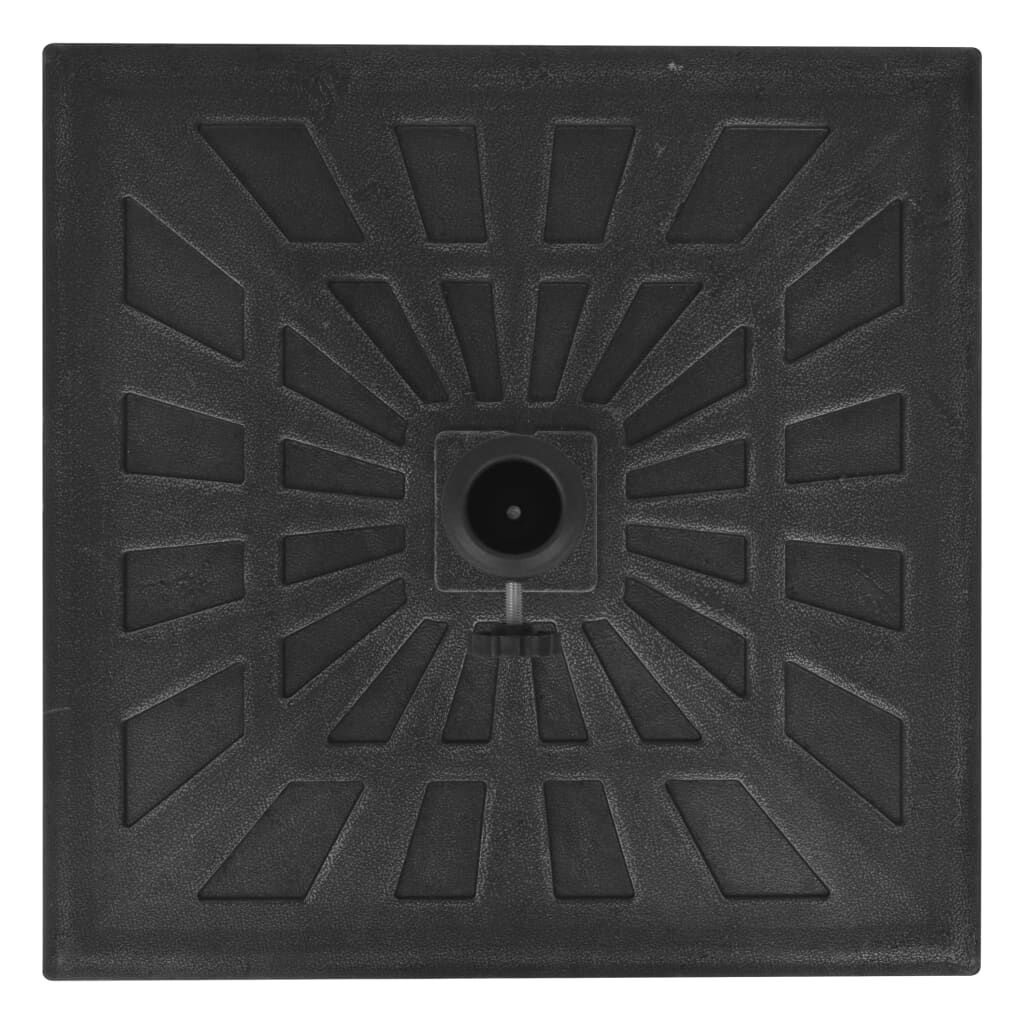 vidaXL Parasolvoet Zwart - 19kg - 60% Korting! (Defect)