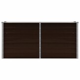 VidaXL Verhoogde Plantenbak 160cm Bruin -64%! Kras/Deuk