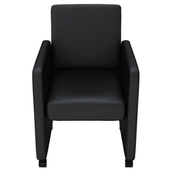 vidaXL Eetkamerstoelen (4 st) Zwart Kunstleer -67% Korting!