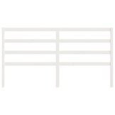 Hoofdbord Grenenhout Wit 186cm - 65% Korting!