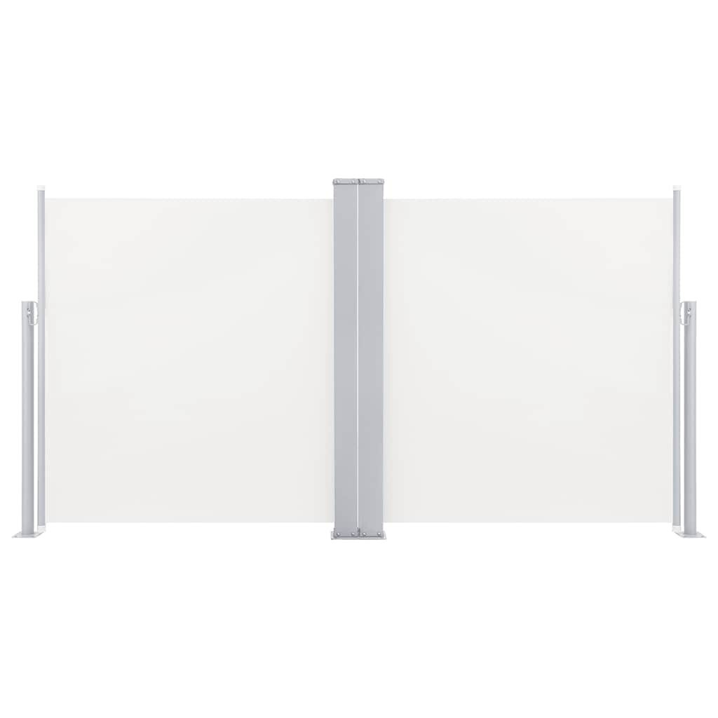 VidaXL Uittrekbaar Windscherm 120x600cm Crème - 47% Korting!