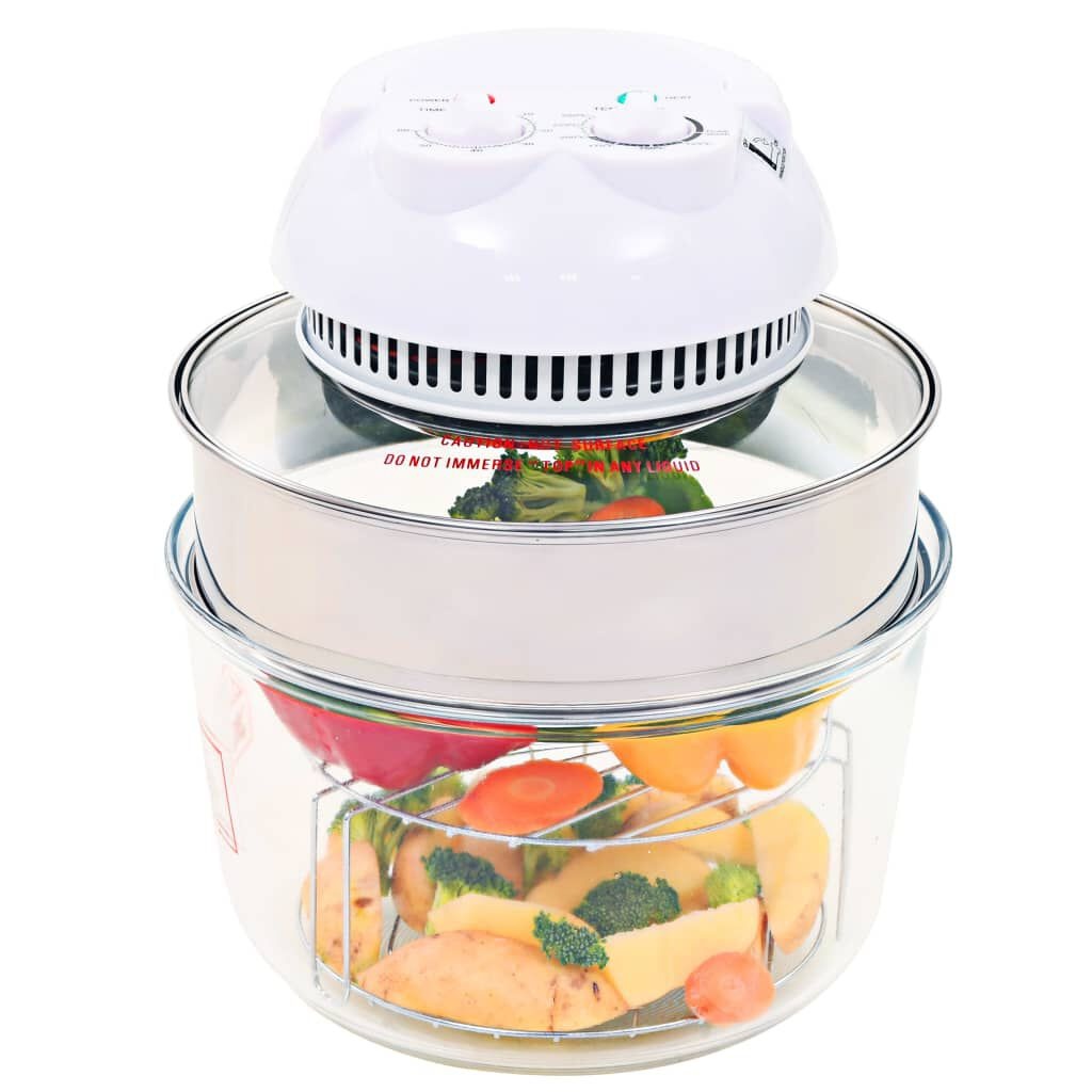 vidaXL Halogeen Heteluchtoven 10L - 46% Korting!