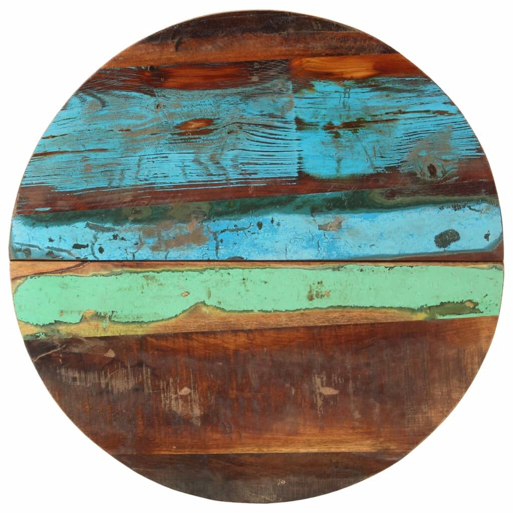 Rond Tafelblad Recycled Hout 60cm - 40% Korting!