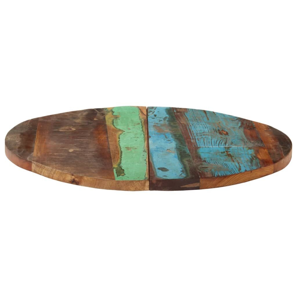 Rond Tafelblad Recycled Hout 60cm - 40% Korting!