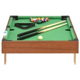 Mini Pooltafel 92cm - Bruin/Groen - Zo Goed Als Nieuw! -53%