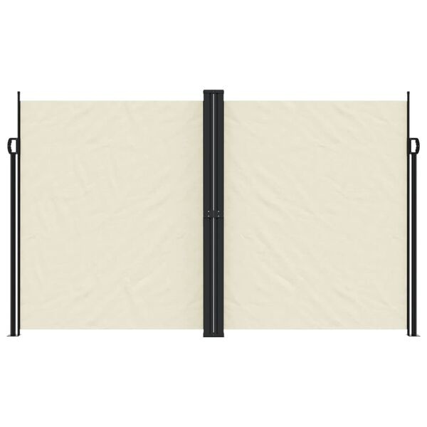 Uittrekbaar Windscherm Crème 200x600cm - 61% Korting!