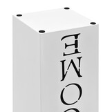 vidaXL Parapluhouder Wit Staal - Zo Goed Als Nieuw! 46% Korting